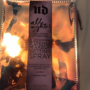 New! All nighter makeup setting spray